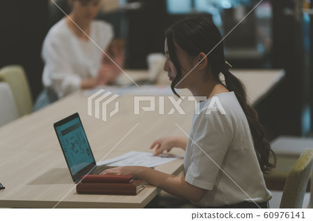 Coworking space female 60976141