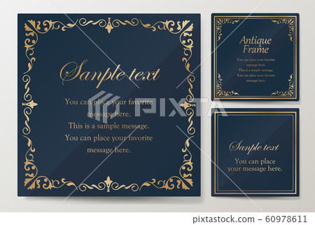 婚禮卡，生日賀卡，卡片設計，古董，年份，傳統 60978611