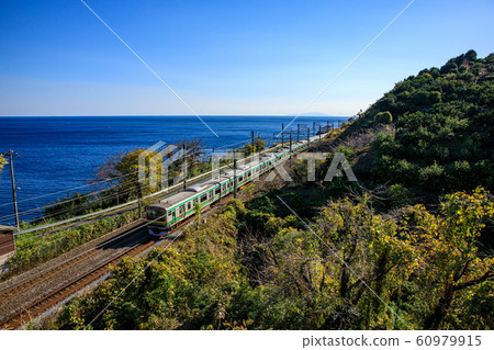 Sea and JR Tokaido Line Sea and JR Tokaido Line 60979915