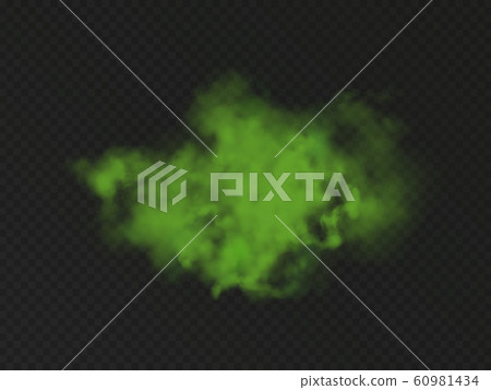 Green stink cloud of bad smell Green stink cloud of bad smell 60981434