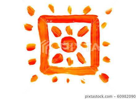 Smear, lines, a few strokes made by a brush. Smear, lines, a few strokes made by a brush. 60982090