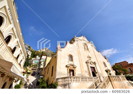 意大利西西里島陶爾米納聖朱塞佩教堂塔羅山 60983026