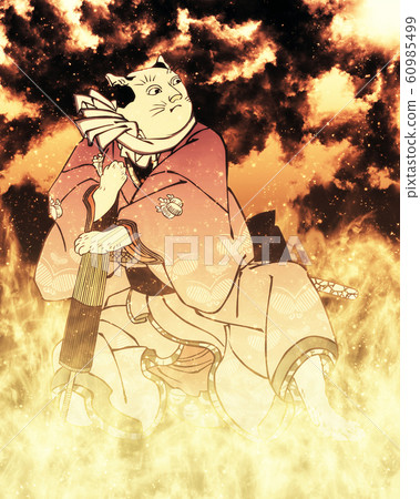浮世繪貓擬人化8號火焰版 浮世繪貓擬人化8號火焰版 60985499