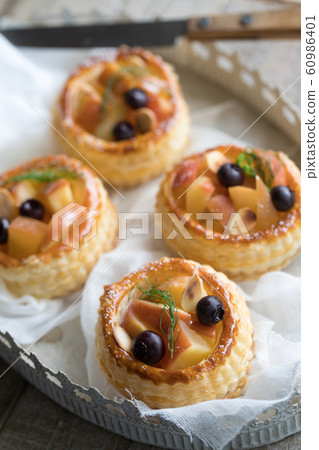 Blueberry pie with apples Blueberry pie with apples 60986401