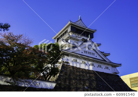 小倉小倉城堡福岡縣北九州市北倉小倉城城堡塔樓 小倉小倉城堡福岡縣北九州市北倉小倉城城堡塔樓 60991540