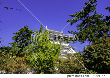 小倉小倉城堡福岡縣北九州市北倉小倉城城堡塔樓 小倉小倉城堡福岡縣北九州市北倉小倉城城堡塔樓 60991549