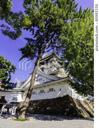 小倉小倉城堡福岡縣北九州市北倉小倉城城堡塔樓 60991550