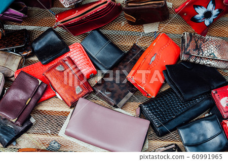 many old purses for money background v 60991965