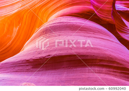 Antelope Canyon in the Navajo Reservation near Page, Arizona, USA 60992040