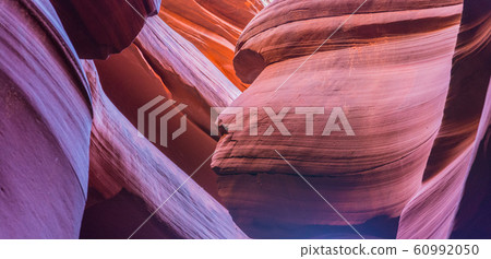 Antelope Canyon in the Navajo Reservation near Page, Arizona, USA 60992050