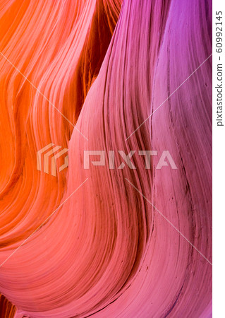 Antelope Canyon in the Navajo Reservation near Page, Arizona, USA 60992145