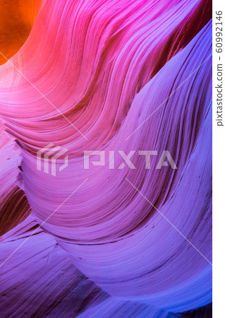 Antelope Canyon in the Navajo Reservation near Page, Arizona, USA Antelope Canyon in the Navajo Reservation near Page, Arizona, USA 60992146