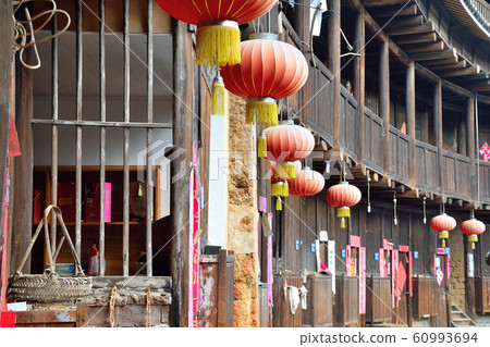 Inside the tulou Inside the tulou 60993694