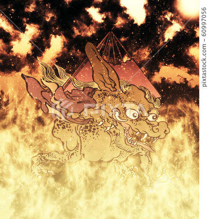 Ukiyo-e Youkai Part 6 Flame Version 60997056