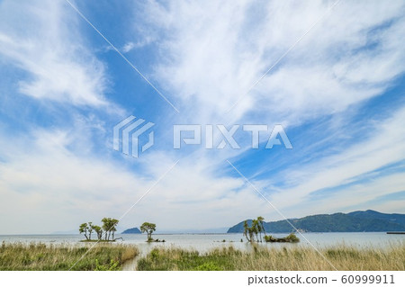 Nature lake biwa landscape Nature lake biwa landscape 60999911