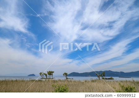 Nature lake biwa landscape Nature lake biwa landscape 60999912