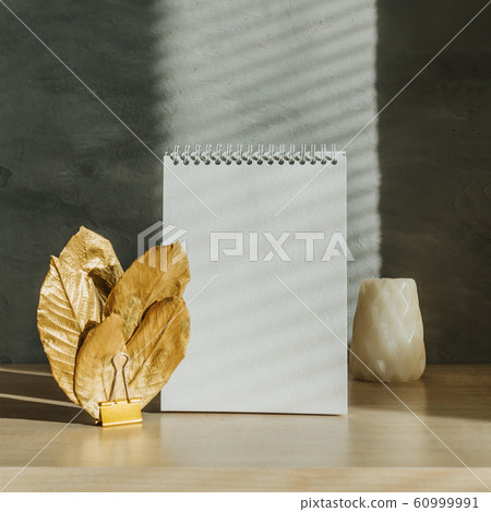 Modern trend mockup with shadows and hard light. 60999991