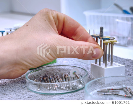 Drills, dentist   brushes and mill cutters for 61001761