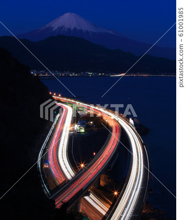 從靜岡市靜津Pass口看到的富士山 從靜岡市靜津Pass口看到的富士山 61001985