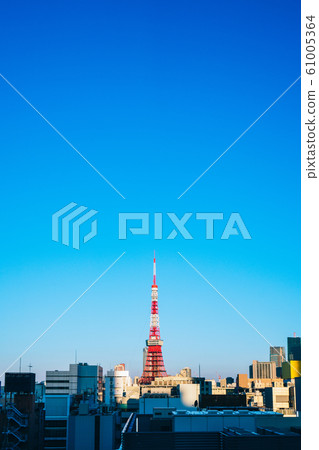 Asia business concept for real estate and, tokyo tower, japan, tokyo, 日本, 東京, 東京鐵塔 61005364