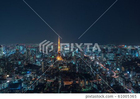 Asia business concept for real estate and, tokyo tower, japan, tokyo, 日本, 東京, 東京鐵塔 61005365