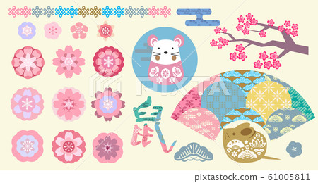 2020 Japanese new year elements10 2020 Japanese new year elements10 61005811