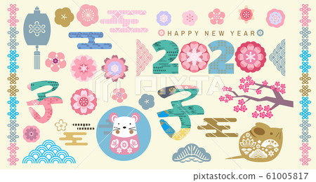 2020 Japanese new year elements10 61005817