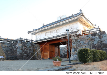 ■ Kofu Castle ■ Yamanote Watari Gate, Yamate Gomon ■ Maizuru Castle Park ■ Sunny ■ Yamanashi ■ Winter 61007804