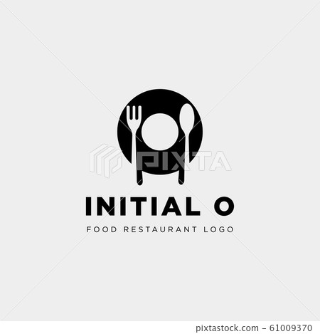 initial o food equipment simple logo template initial o food equipment simple logo template 61009370