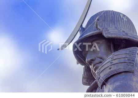 Date Masamune horse riding statue 61009844