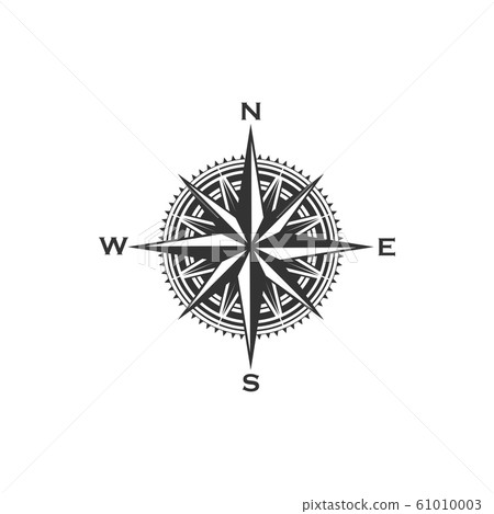 Vintage compass symbol and sign 61010003