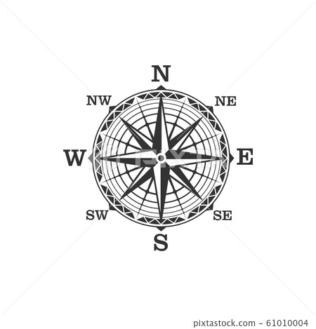 Vintage compass symbol and sign 61010004