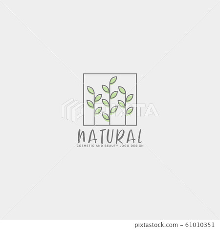 beauty cosmetic line art logo template vector 61010351