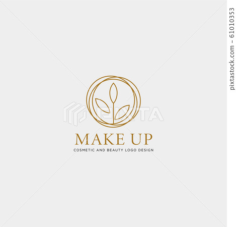 beauty cosmetic line art logo template vector 61010353