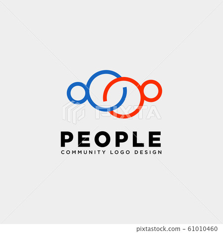 community human logo template vector illustration 61010460
