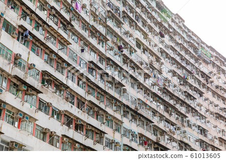 Hong Kong _ appearance of high-rise apartment Hong Kong _ appearance of high-rise apartment 61013605