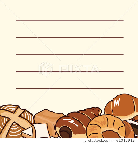 麵包筆記（正方形） 61013912