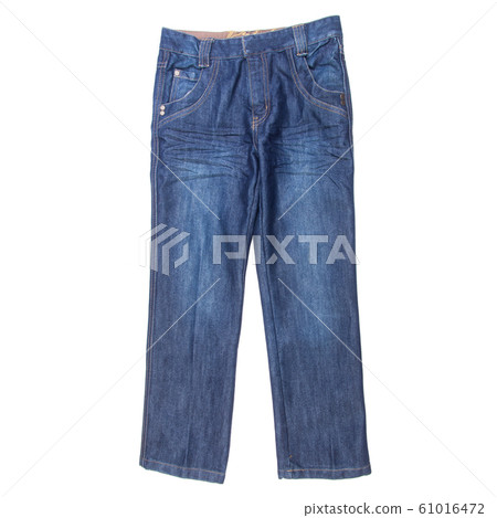 jean or blue jeans with concept on white jean or blue jeans with concept on white 61016472