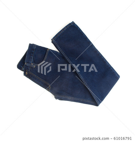 jean or blue jeans with concept on white 61016791
