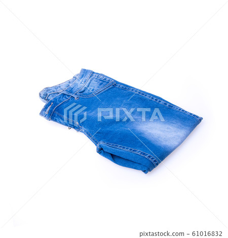 jean or blue jeans with concept on white 61016832