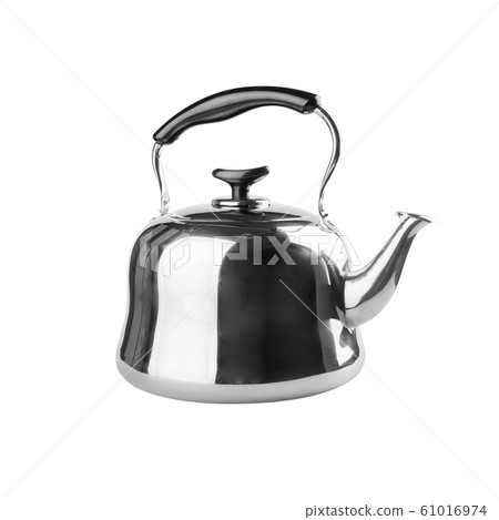 kettle or stainless steel kettle on background kettle or stainless steel kettle on background 61016974