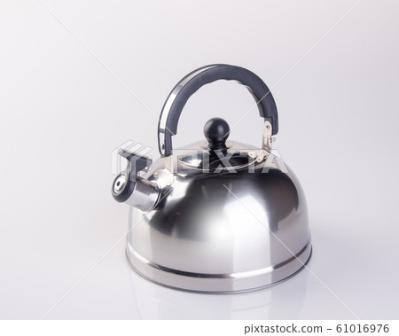 kettle or Stovetop whistling kettle on background kettle or Stovetop whistling kettle on background 61016976