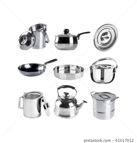 Kitchenware or Group of stainless steel Kitchenware or Group of stainless steel 61017012
