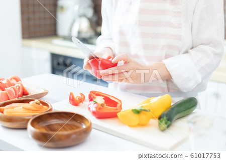 家庭主婦，方便蔬菜 61017753