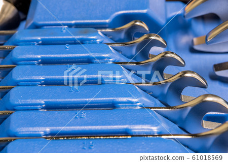 Close up tool set box Close up tool set box 61018569