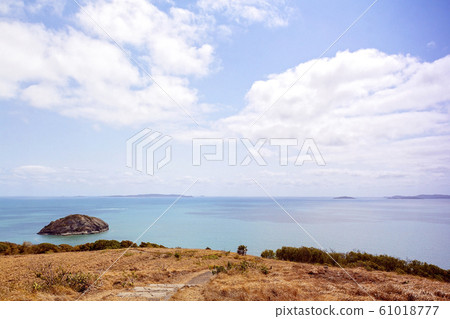 View Out To Sea From Tourist Lookout 61018777