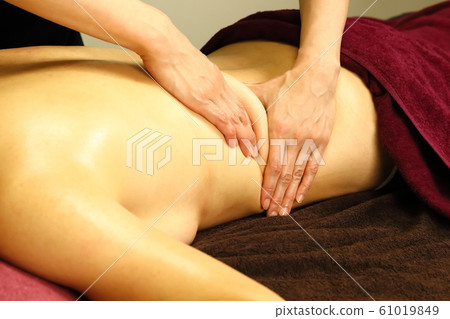 Hand treatment treatment Esthetician hand Hand treatment treatment Esthetician hand 61019849