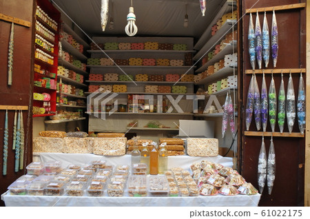 摩洛哥，非斯和麥地那露天市場和糖果店 61022175