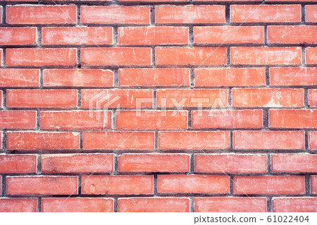 Red brick wall pattern texture retro wall Red brick wall pattern texture retro wall 61022404