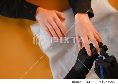 Manicure, cleaning of nails by a milling cutter. Manicure, cleaning of nails by a milling cutter. 61023000